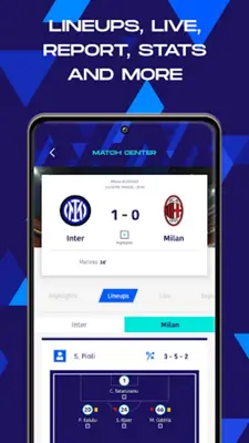 Lega Serie A – Official App android App screenshot 0